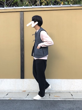 MONITALY モニタリー ベスト ブラック MONITALY モニタリー ベスト ブラック トップス