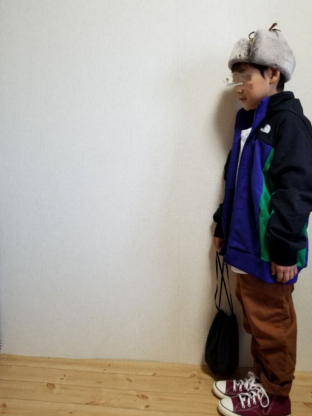 タグ付き　ノースフェイスkidsライトニングスウェットフル THE NORTH FACE（ザノースフェイス）の「ザ・ノース・フェイス