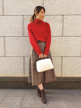 田中清佳 UNITED ARROWSさん(レディース・162cm)の秋コーディネート