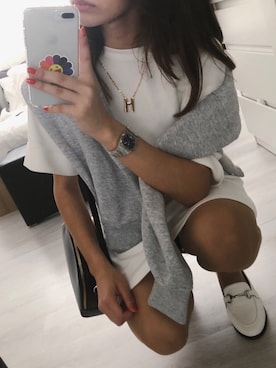 「WEEKDAY（ウィークデイ）のアイテム」を使った、Acaciaさん（レディース・169cm）の春コーディネート