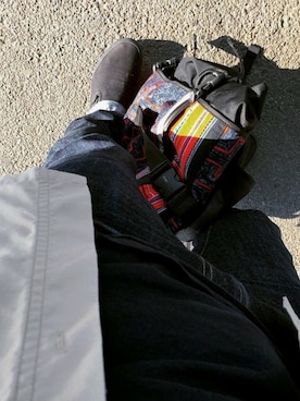 「ETHNOTEK（エスノテック）のアイテム」を使った、Moriya Tsuyoshiさん（メンズ・169cm）の冬コーディネート