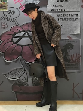 「アニエスベー」｜agnes b. 東武池袋店さん（レディース・163cm）の秋コーディネート