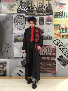 「アニエスベー」｜agnes b. 東武池袋店さん（レディース・157cm）の秋コーディネート