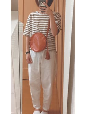 「Marc by Marc Jacobs（マークバイマークジェイコブス）のアイテム（アナログ腕時計）」を使った、pea72さん（レディース・151cm）の夏コーディネート