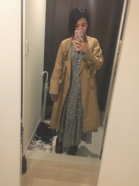 「laboratory work（ラボラトリーワーク）のアイテム（ジャケット/アウター）」を使った、KHさん（レディース・161cm）の春コーディネート