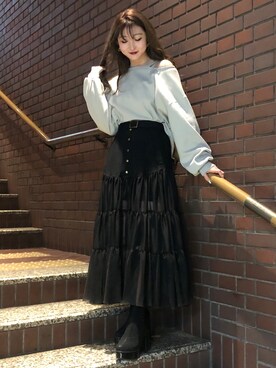 Airi-nさん（レディース・156cm）の秋コーディネート