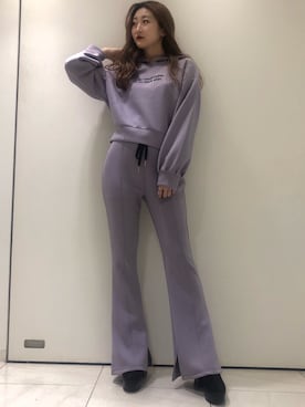 「REDYAZEL（レディアゼル）のアイテム（パンツ）」を使った、Airi-nさん（レディース・156cm）の秋コーディネート
