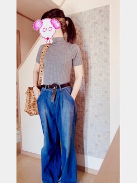 yuuuuk☺︎さん（レディース・160cm）の春コーディネート