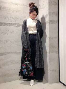 JEANASIS 静岡パルコ店STAFFさん（レディース・163cm）の冬コーディネート