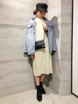 JEANASIS 静岡パルコ店STAFFさん（レディース・163cm）の冬コーディネート
