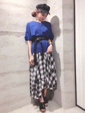 JEANASIS 静岡パルコ店STAFFさん（レディース・163cm）の夏コーディネート