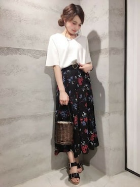 JEANASIS 静岡パルコ店STAFFさん（レディース・163cm）の夏コーディネート