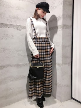 JEANASIS 静岡パルコ店STAFFさん(レディース・163cm)の冬コーディネート