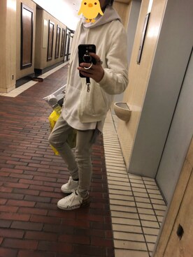 「DOLCE&GABBANA（ドルチェアンドガッバーナ）のアイテム（スニーカー）」を使った、へたれんさん（メンズ・162cm）の春コーディネート