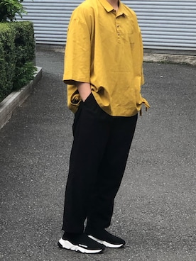 「スピードトレーナー」｜Ryo「U170」さん（メンズ・160cm）の春コーディネート