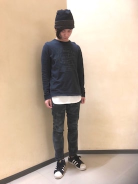 「Sense of Grace（センスオブグレース）のアイテム」を使った、sさん（メンズ・178cm）の秋コーディネート