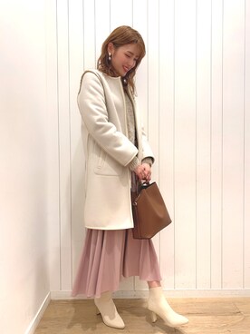 hanaka.さん（レディース・170cm）の冬コーディネート
