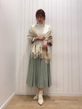 hanaka.さん（レディース・170cm）の冬コーディネート