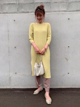 hanaka.さん（レディース・170cm）の春コーディネート