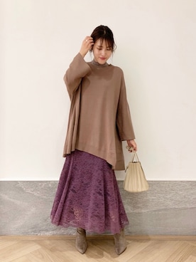 hanaka.さん（レディース・171cm）の秋コーディネート