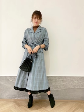 hanaka.さん（レディース・171cm）の秋コーディネート