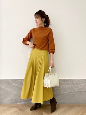 hanaka.さん（レディース・171cm）の秋コーディネート