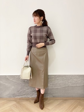 hanaka.さん(レディース・171cm)の秋コーディネート