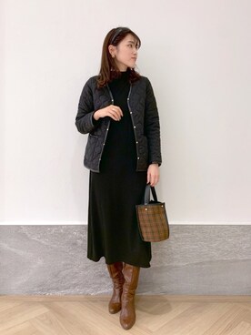 hanaka.さん（レディース・171cm）の冬コーディネート