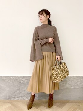 hanaka.さん（レディース・171cm）の冬コーディネート