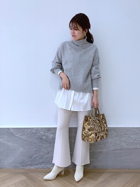 hanaka.さん（レディース・171cm）の冬コーディネート