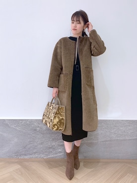 hanaka.さん(レディース・171cm)の冬コーディネート