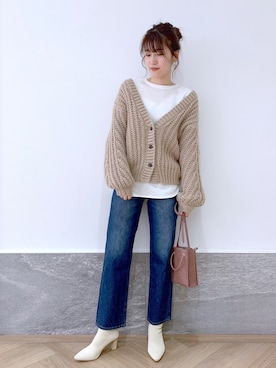 hanaka.さん(レディース・171cm)の冬コーディネート