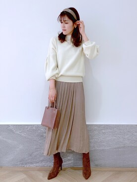 hanaka.さん（レディース・171cm）の冬コーディネート