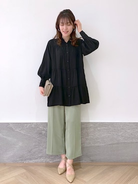 hanaka.さん（レディース・171cm）の冬コーディネート