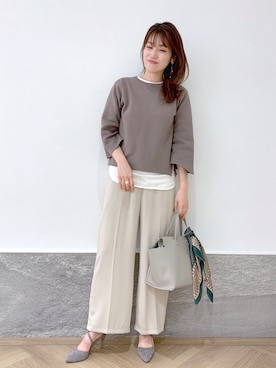 hanaka.さん（レディース・171cm）の冬コーディネート