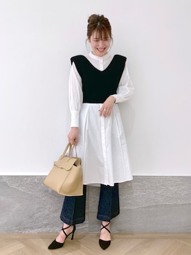 hanaka.さん（レディース・171cm）の冬コーディネート