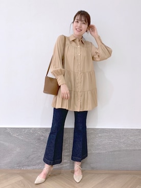 hanaka.さん（レディース・171cm）の冬コーディネート