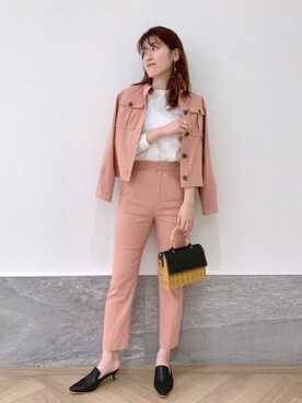 hanaka.さん（レディース・171cm）の春コーディネート