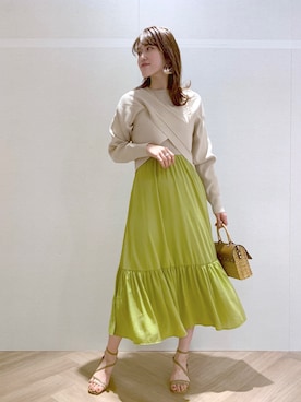 hanaka.さん（レディース・171cm）の春コーディネート