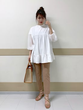 hanaka.さん（レディース・171cm）の春コーディネート