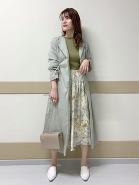 hanaka.さん（レディース・171cm）の春コーディネート