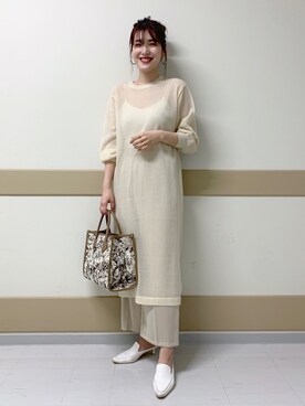 hanaka.さん（レディース・171cm）の春コーディネート