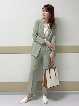 hanaka.さん（レディース・171cm）の春コーディネート