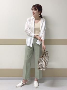 hanaka.さん（レディース・171cm）の春コーディネート