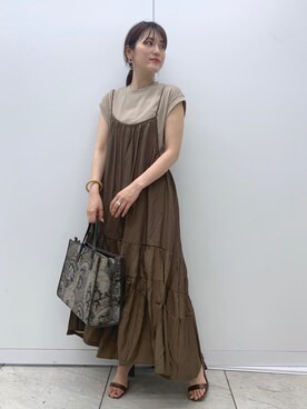 hanaka.さん（レディース・171cm）の春コーディネート