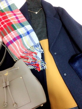 miguさん（レディース・163cm）の冬コーディネート