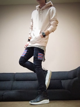 「Article Number（アーティクル ナンバー）のアイテム」を使った、chan☆takuさん（メンズ・173cm）の春コーディネート