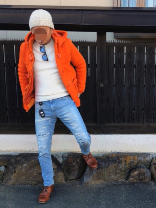 Bark　コート　オレンジ 20180103161015952_500.jpg