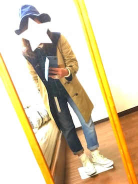 「INFIELDER DESIGN（インフィールダーデザイン）のアイテム」を使った、けーさん（レディース・158cm）の冬コーディネート