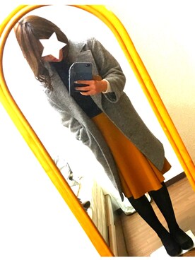 けーさん（レディース・158cm）の冬コーディネート